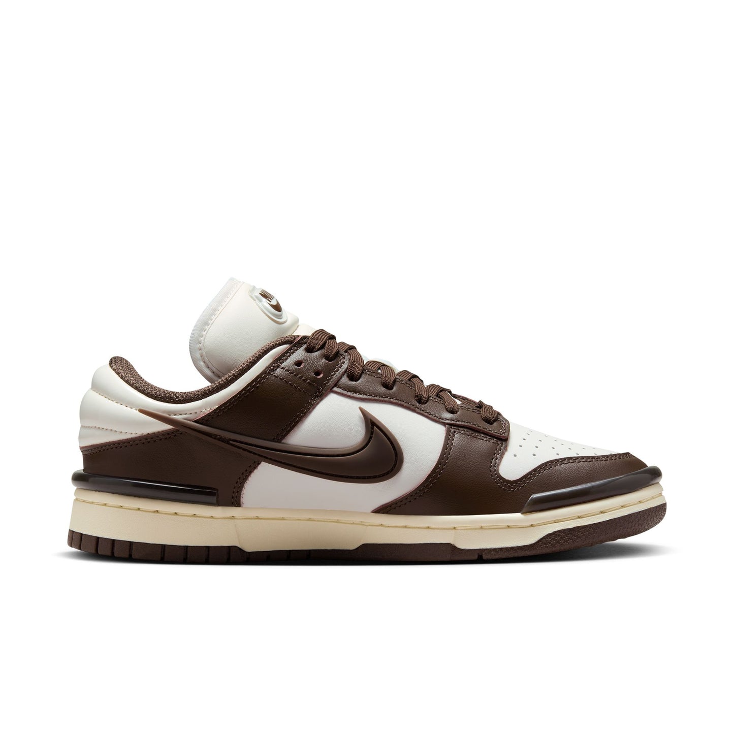 DUNK LOW TWIST - PHANTOM/BAROQUE BROWN/COCONUT MILK