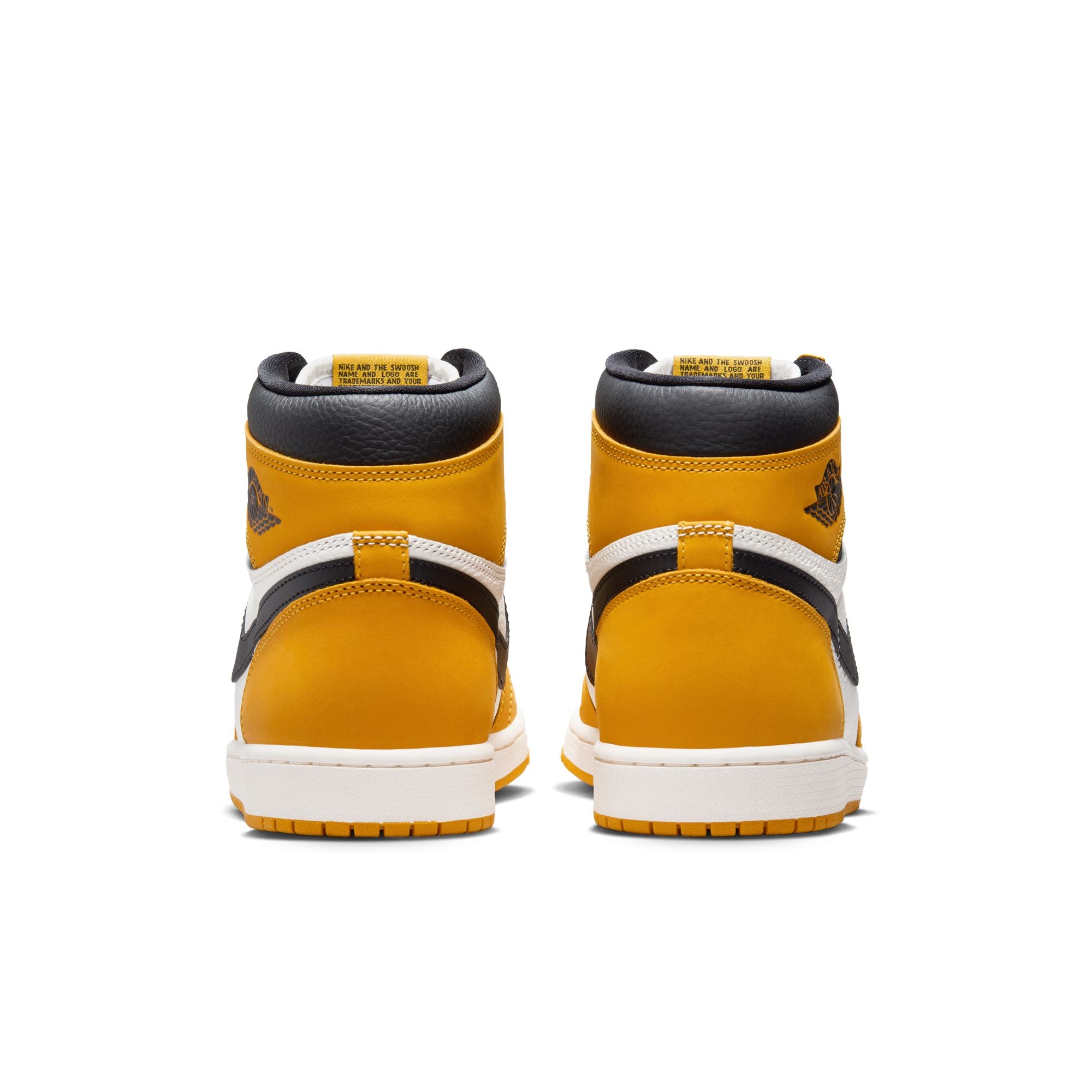 Jordan 1 retro deals yellow and black