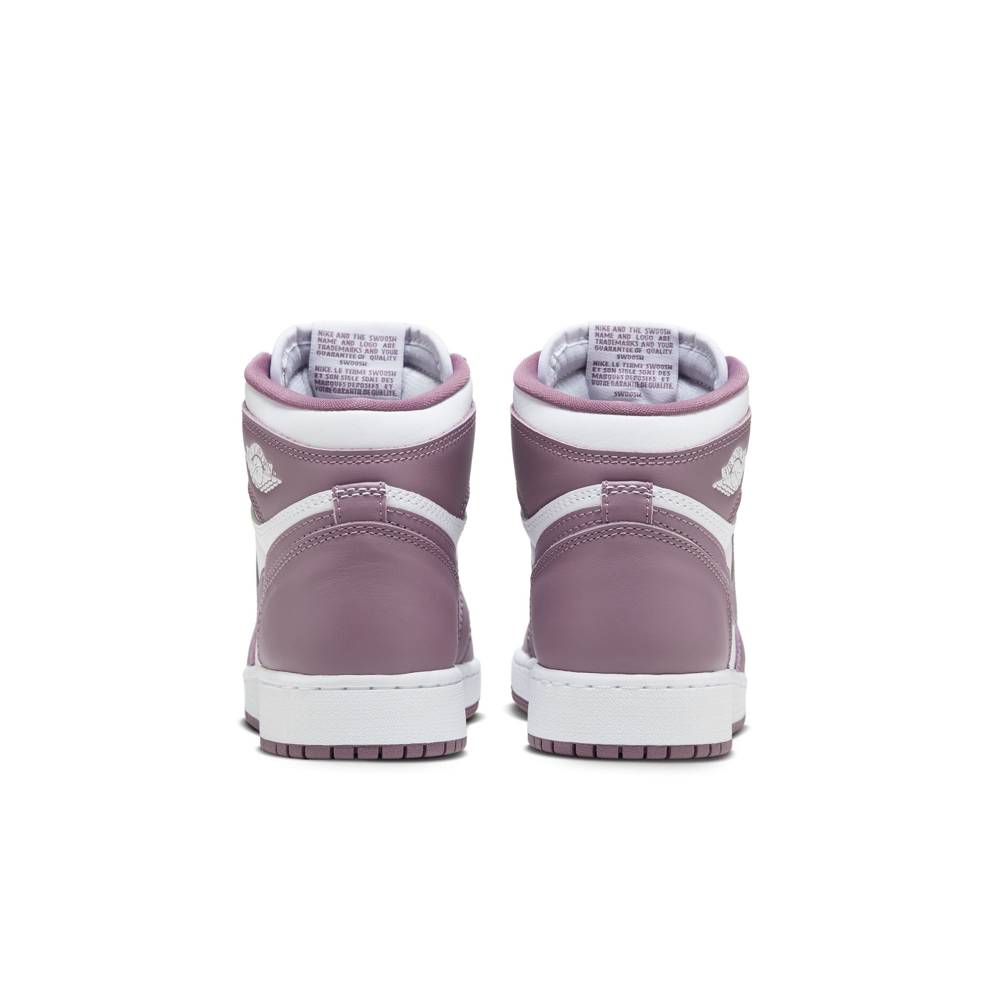 JORDAN 1 HIGH OG 'MAUVE' (GS) - WHITE/SKY J MAUVE/WHITE