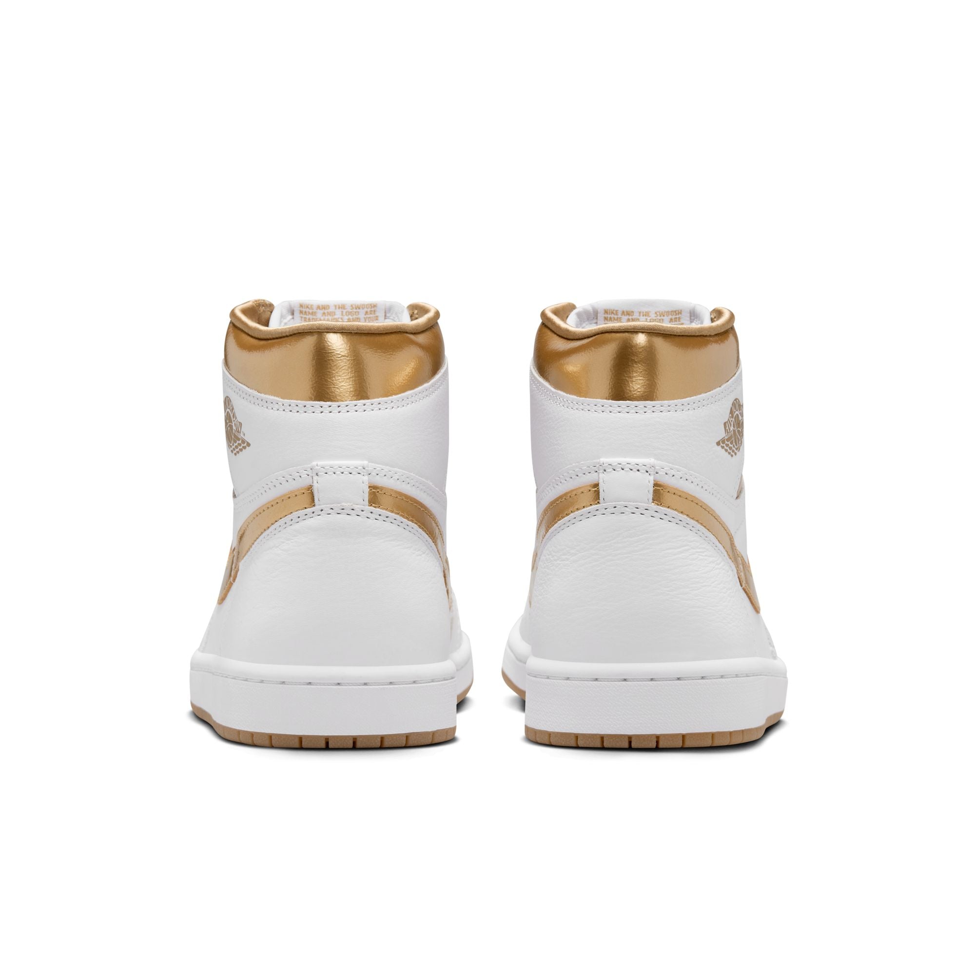 JORDAN 1 RETRO HIGH OG 'WHITE AND GOLD' - WHITE/METALLIC GOLD/GUM