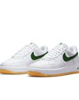 AIR FORCE 1 LOW RETRO - WHITE/FOREST GREEN/GUM YELLOW