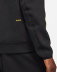 NOCTA x NIKE TECH FLEECE HOODIE - BLACK/UNIVERSITY GOLD