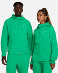 NOCTA x NIKE TECH FLEECE HOODIE- STADIUM GREEN/SAIL