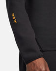 NOCTA x NIKE TECH FLEECE CREWNECK - BLACK/UNIVERSITY GOLD