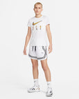 Fly Crossover Basketball Shorts - White/Black