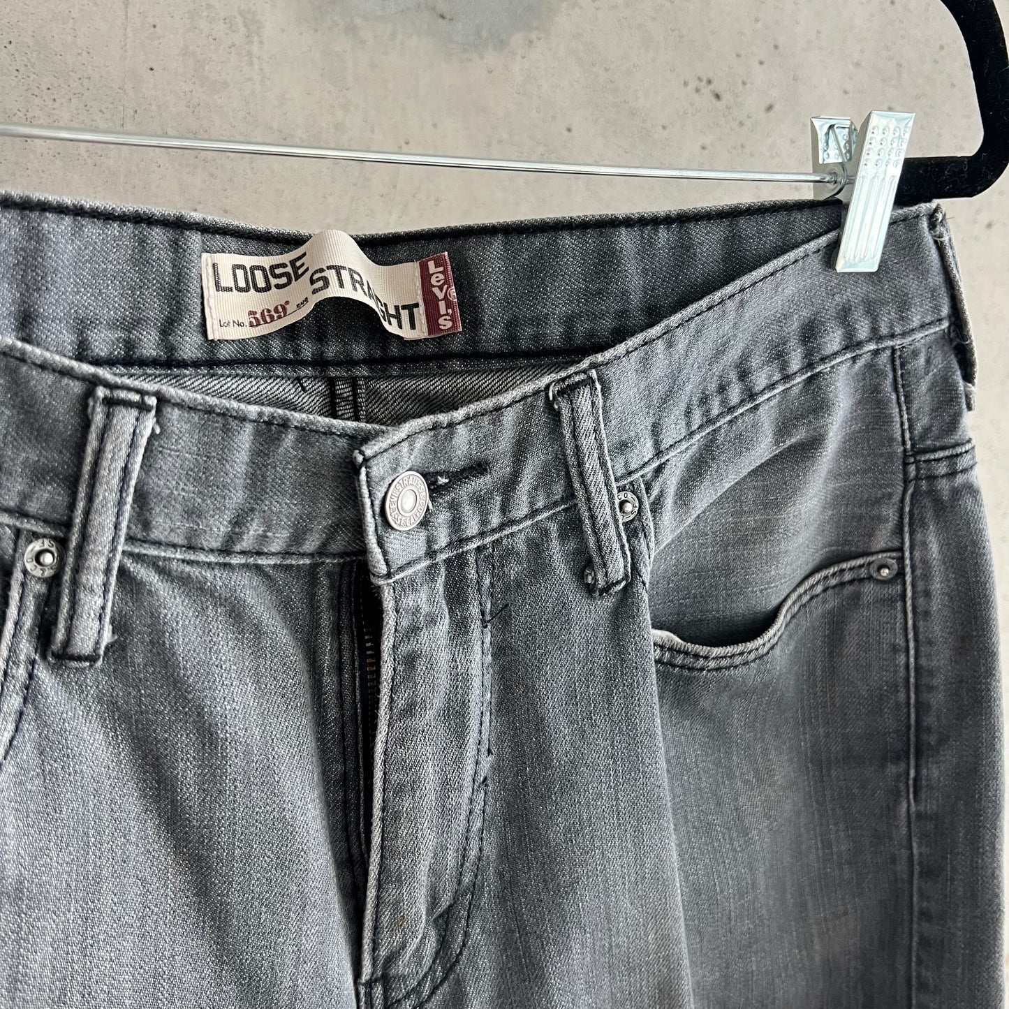 vintage levi's 569 denim