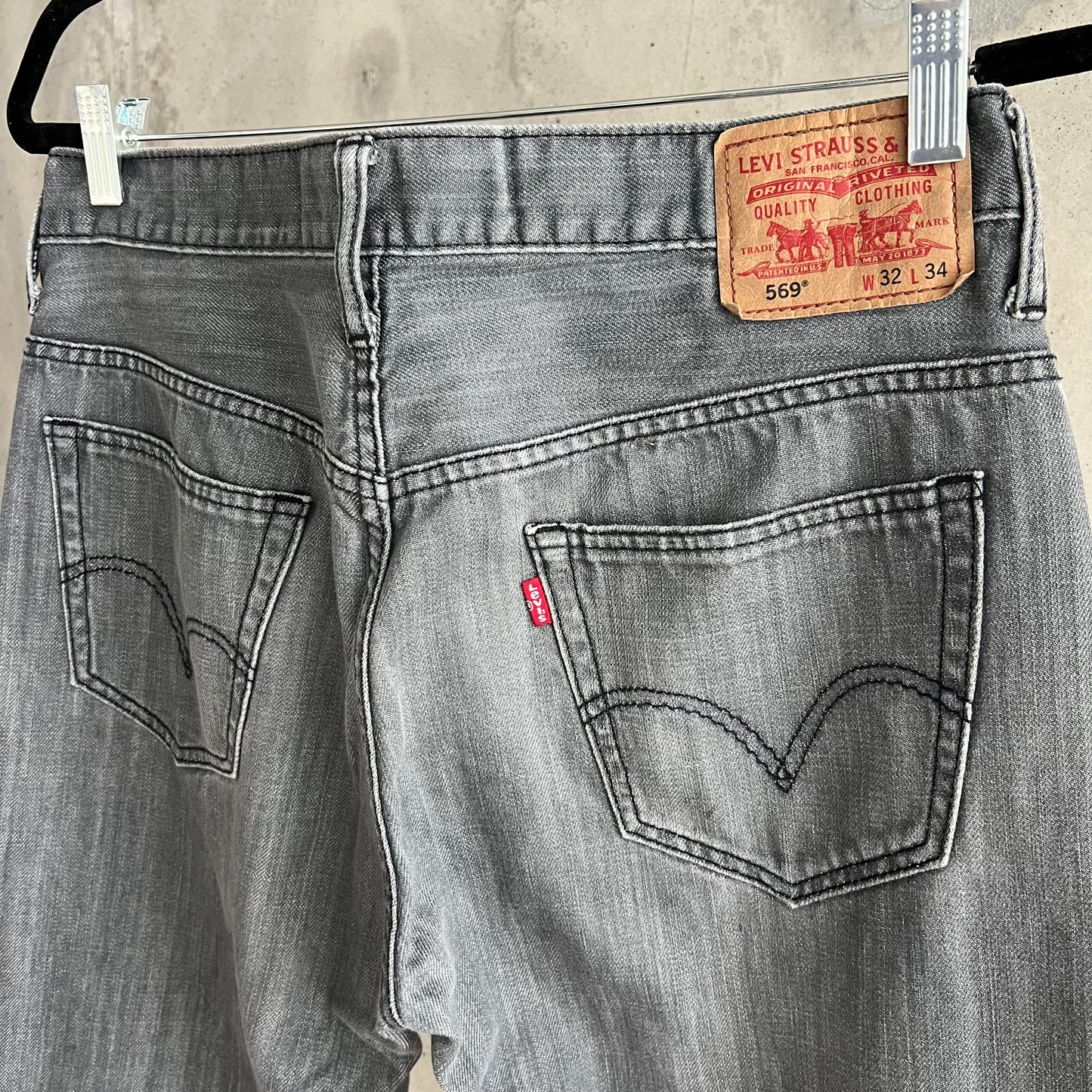 vintage levi's 569 denim
