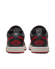 Jordan 1 Low - "Bred" - Black/Gym Red/Sail