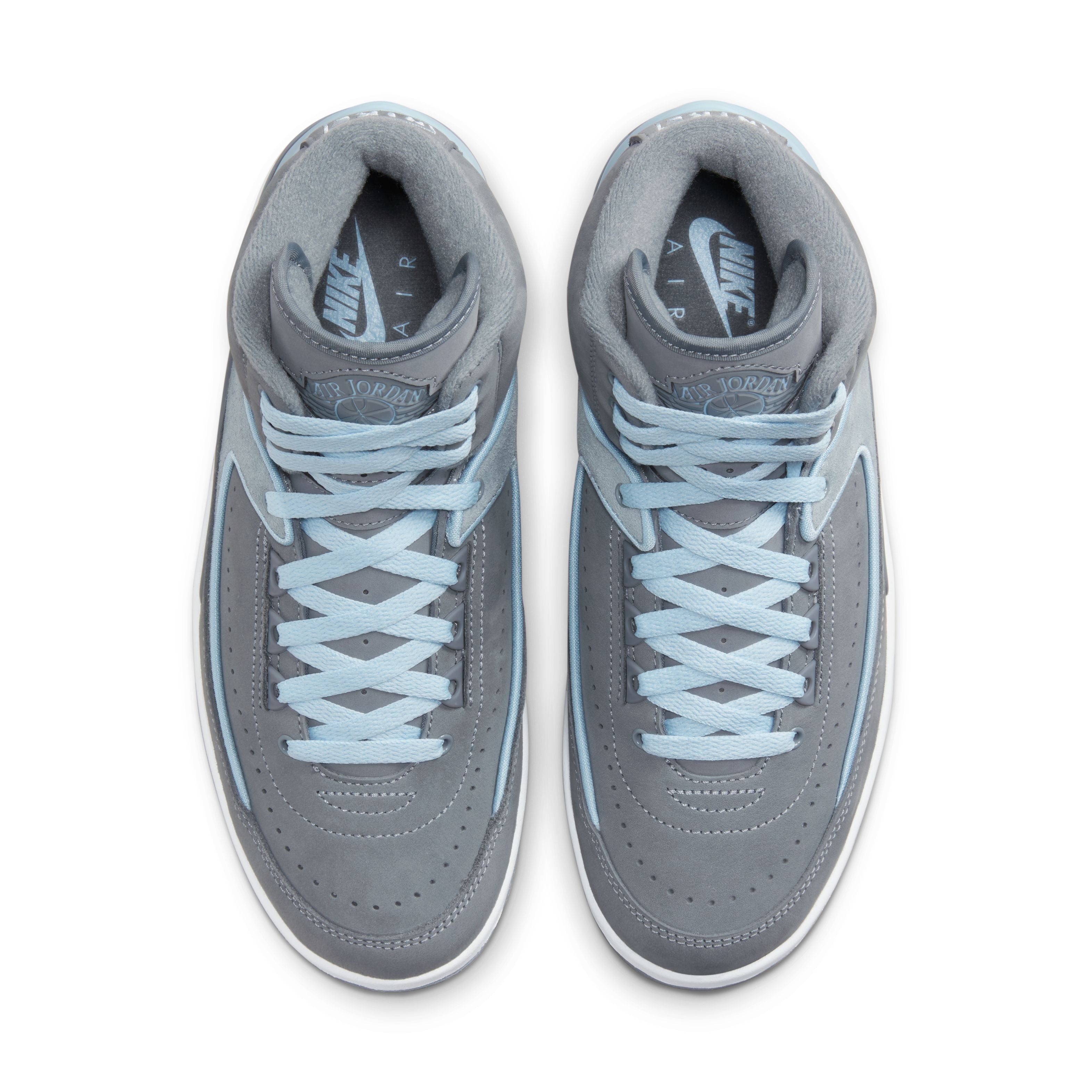 Jordan 2 Retro - &#39;Cool Grey&#39; - Cool Grey/Ice Blue/White