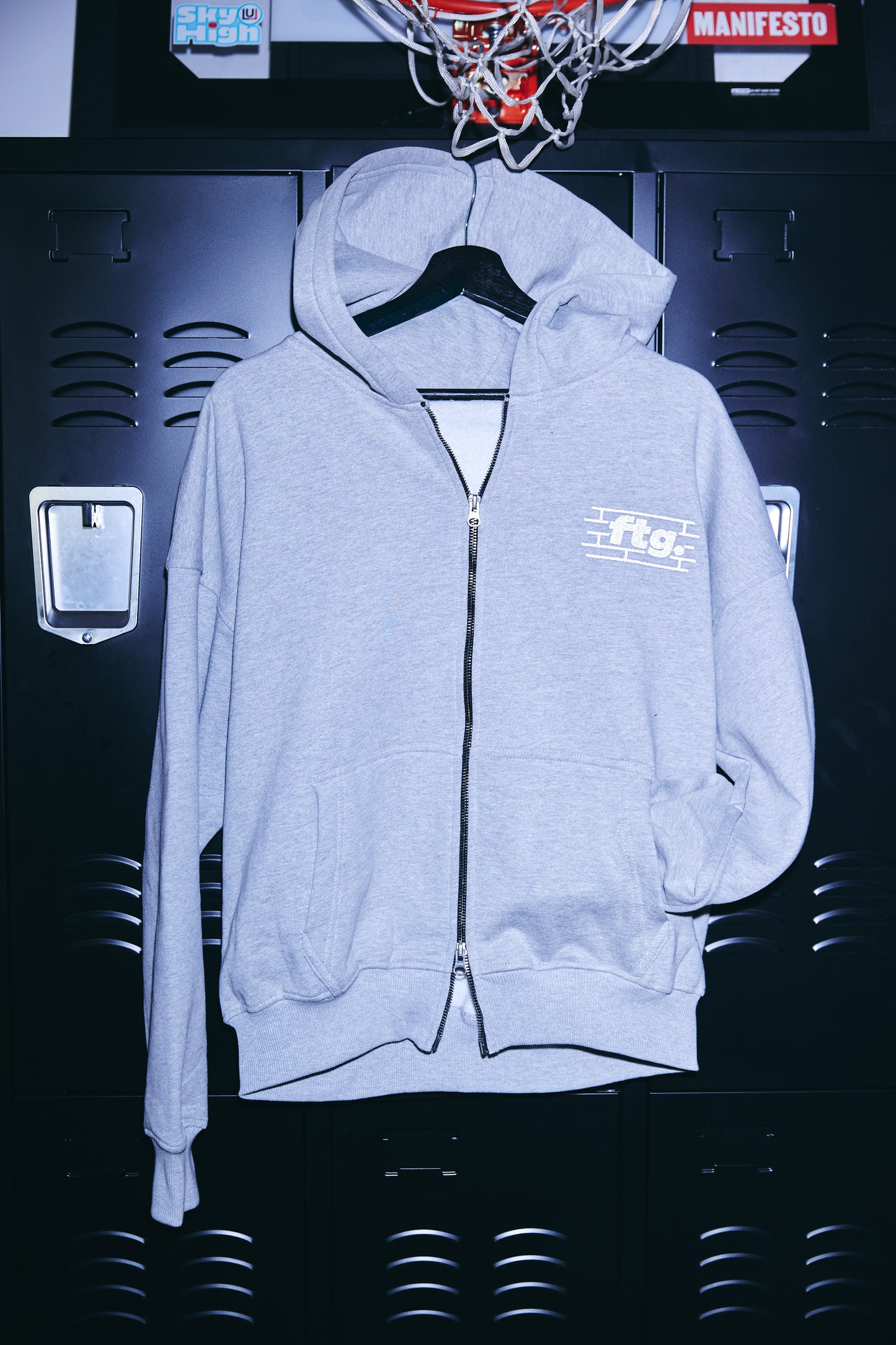 FTG 2WAY ZIPPER HOODIE