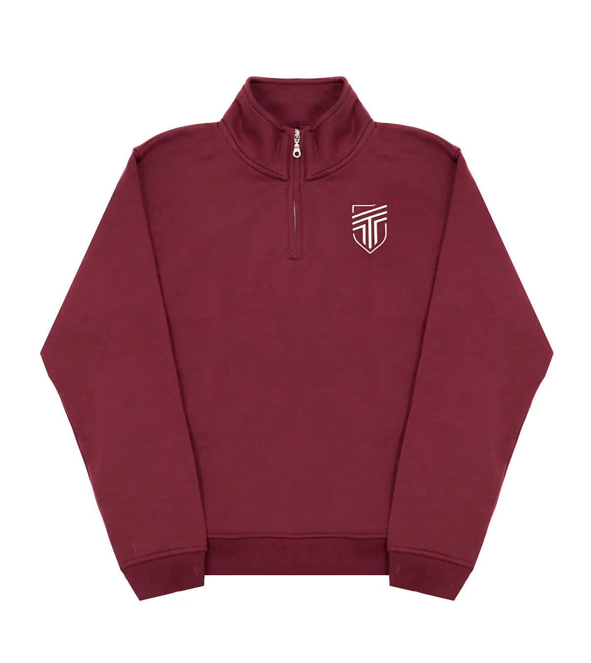 AFC Toronto Unisex Quarter Zip Sweatshirt - Mighty Maroon