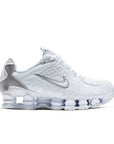 NIKE SHOX TL WHITE/WHITE-METALLIC SILVER-MAX ORANGE