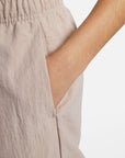 NSW Essential High-Rise Woven Cargo Pants - Diffused Taupe/White
