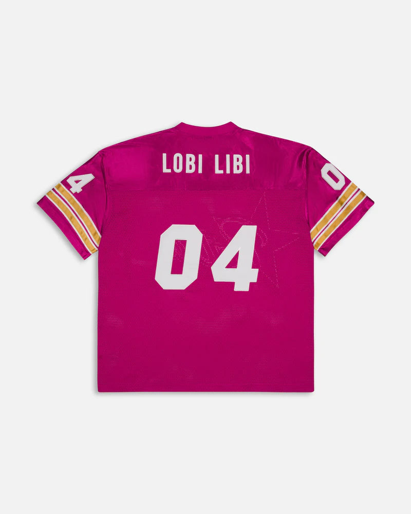All Star Football Jersey - Fuchsia Red