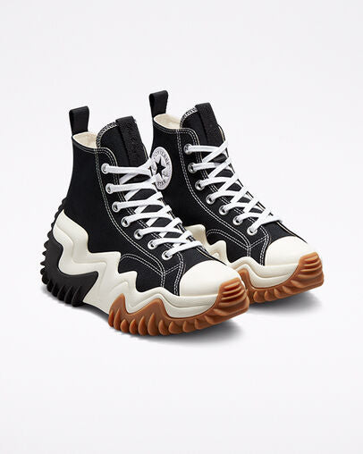 Run Star Motion High Top Black/White/Gum Honey