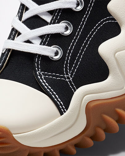 Run Star Motion High Top Black/White/Gum Honey