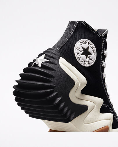 Run Star Motion High Top Black/White/Gum Honey