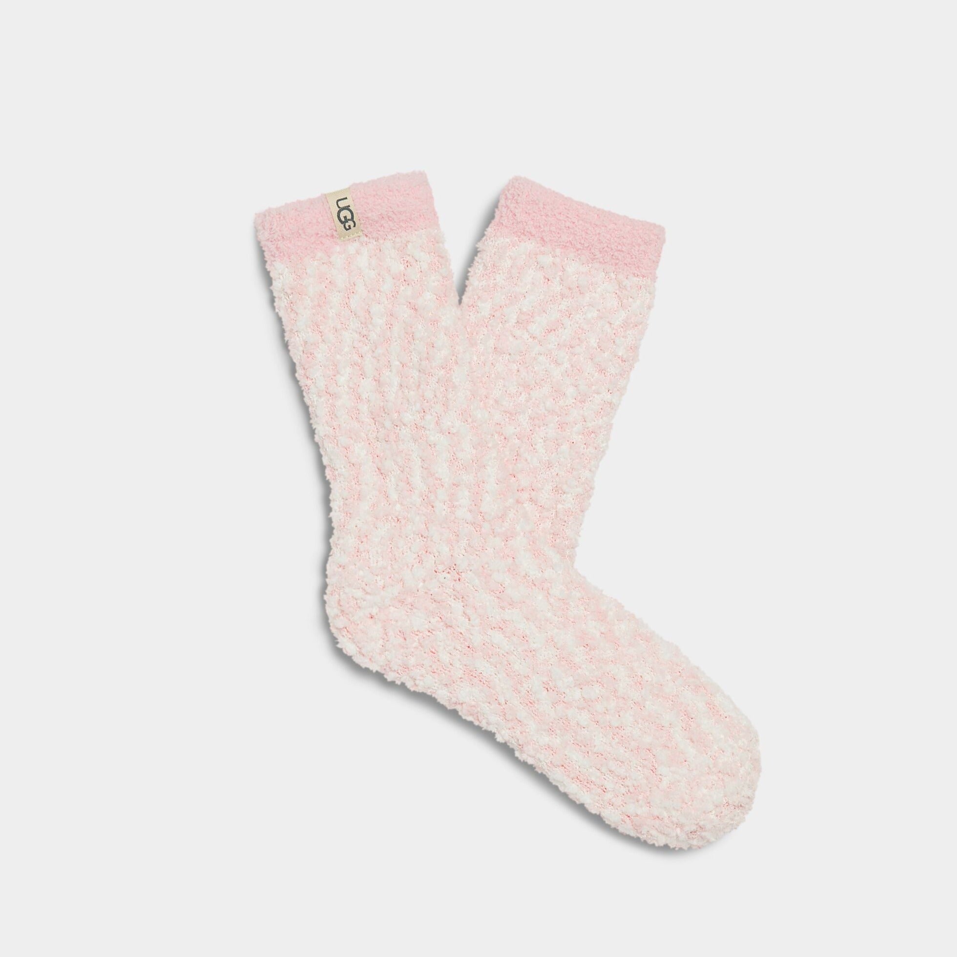 Cozy Chenille Socks - Seashell Pink