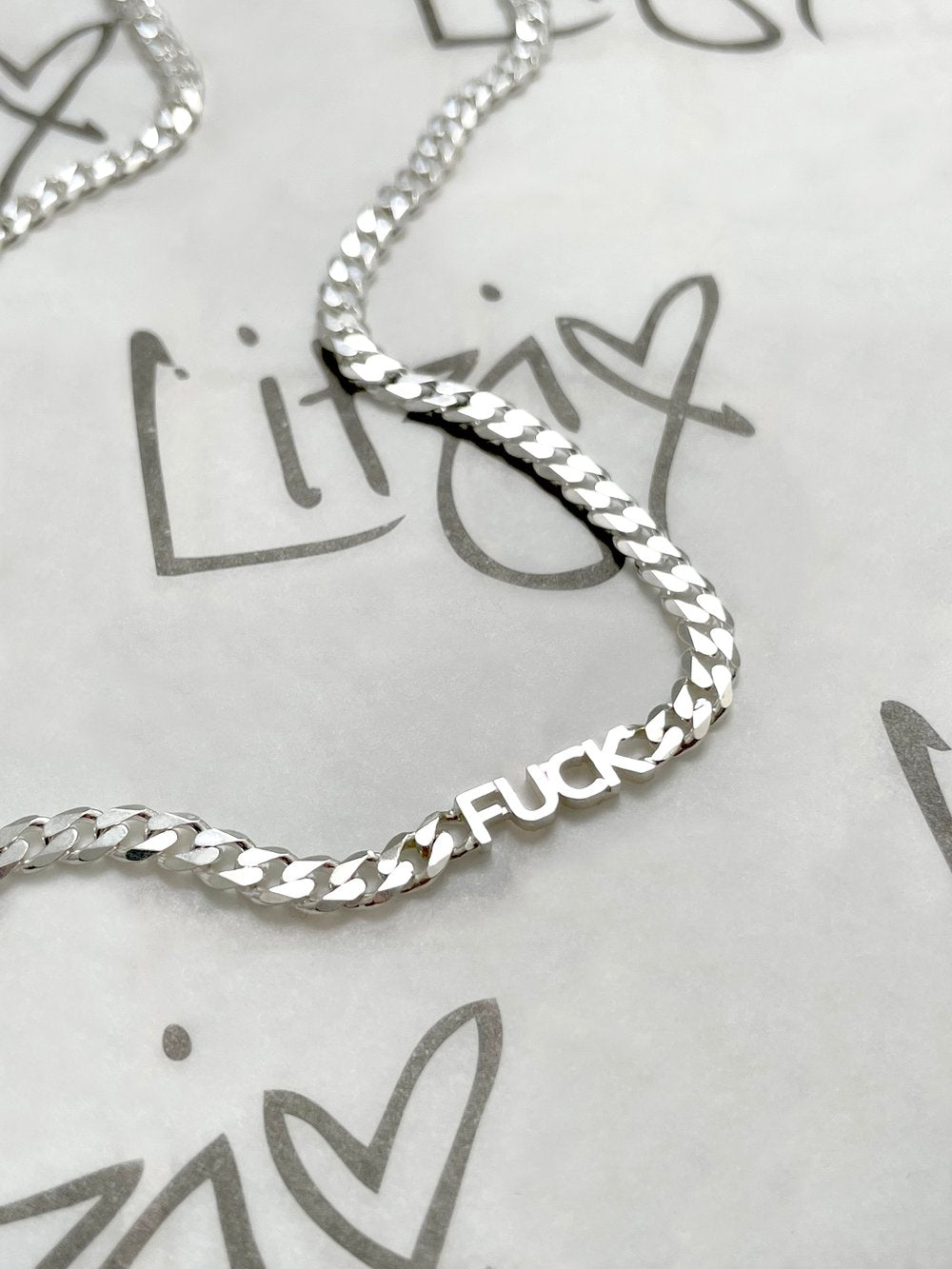 Goldie FUCK Necklace