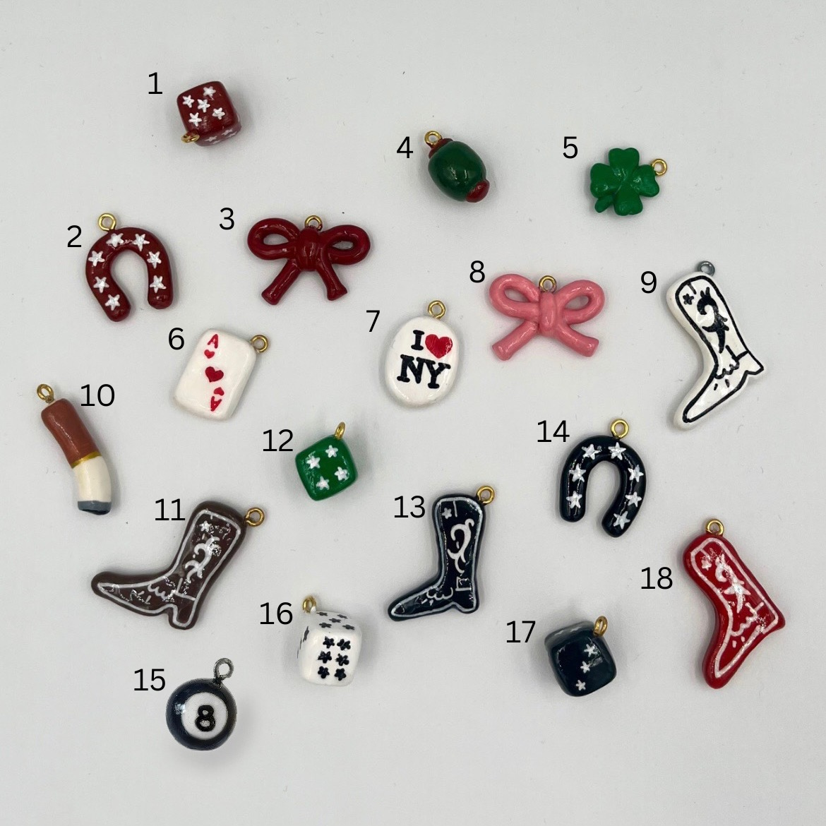 Rawmoans Clay Charms