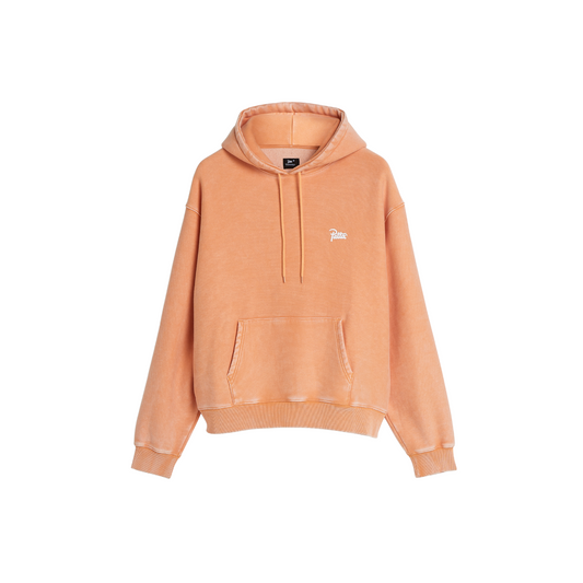 Classic Washed Hooded Sweater - Melon