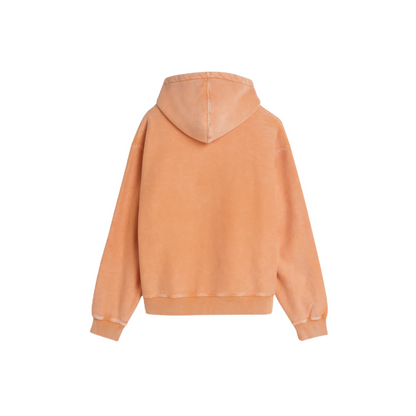 Classic Washed Hooded Sweater - Melon