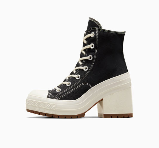 CHUCK 70 DE LUXE HEEL - BLACK/EGRET/EGRET