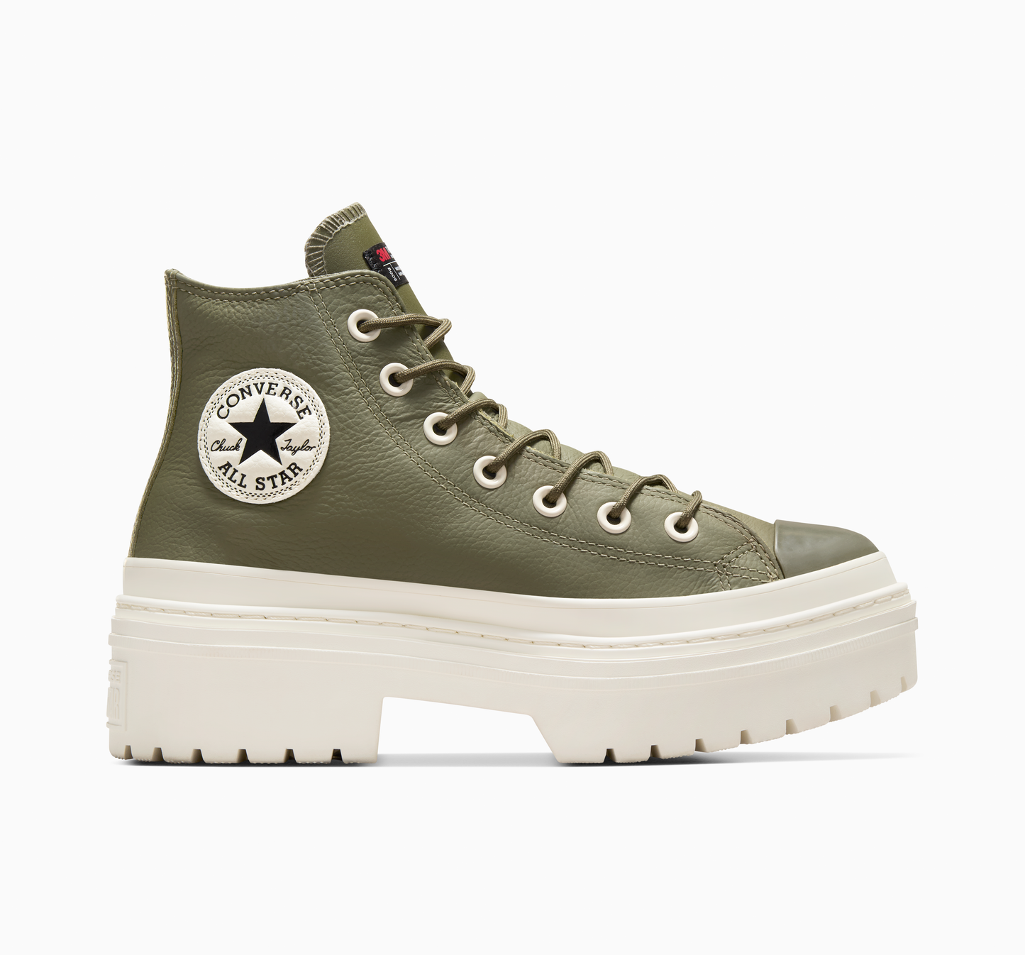 CHUCK TAYLOR ALL STAR LUGGED HEEL PLATFORM - UTILITY/EGRET/BLACK