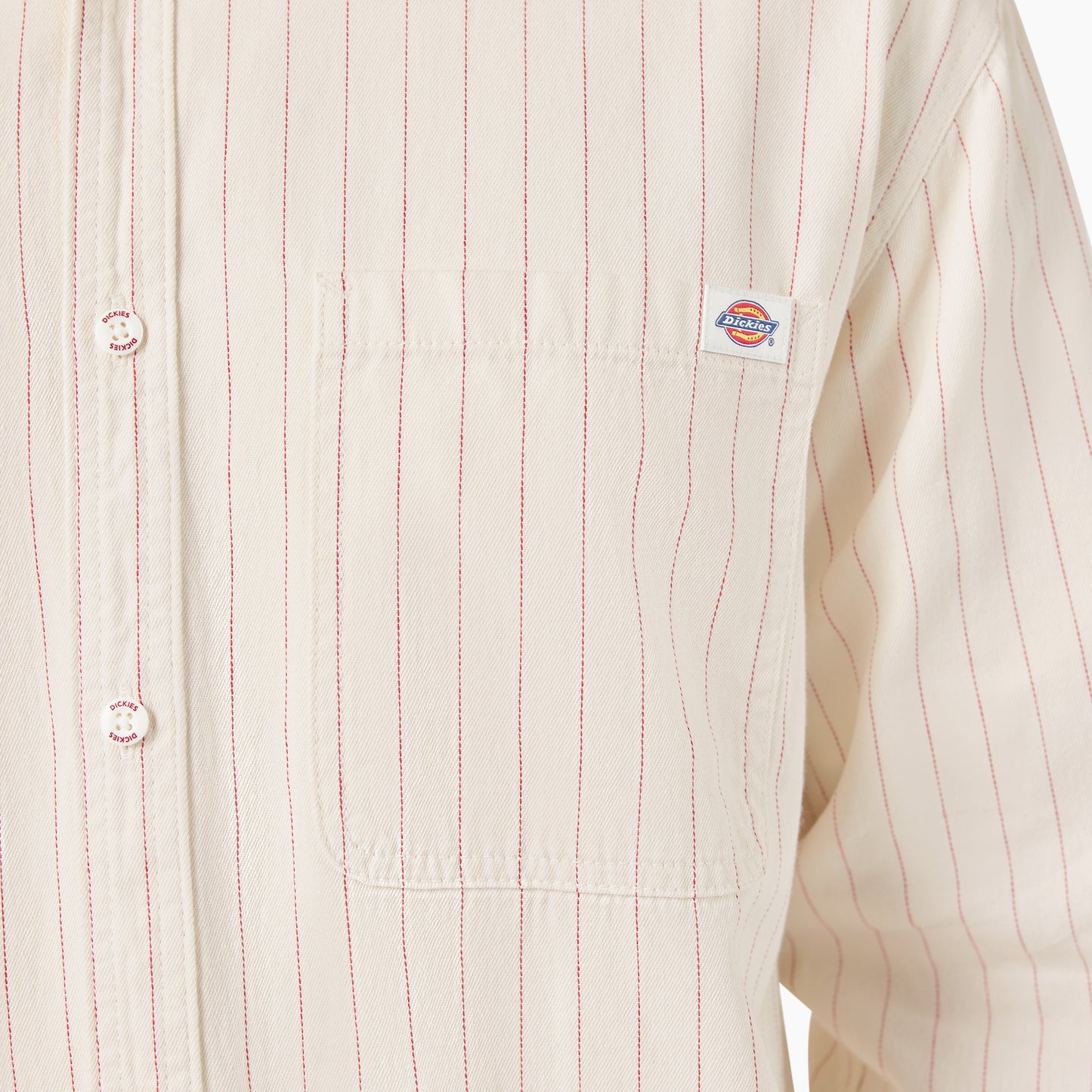 NEW HICKORY LONG SLEEVE SHIRT - EGRET