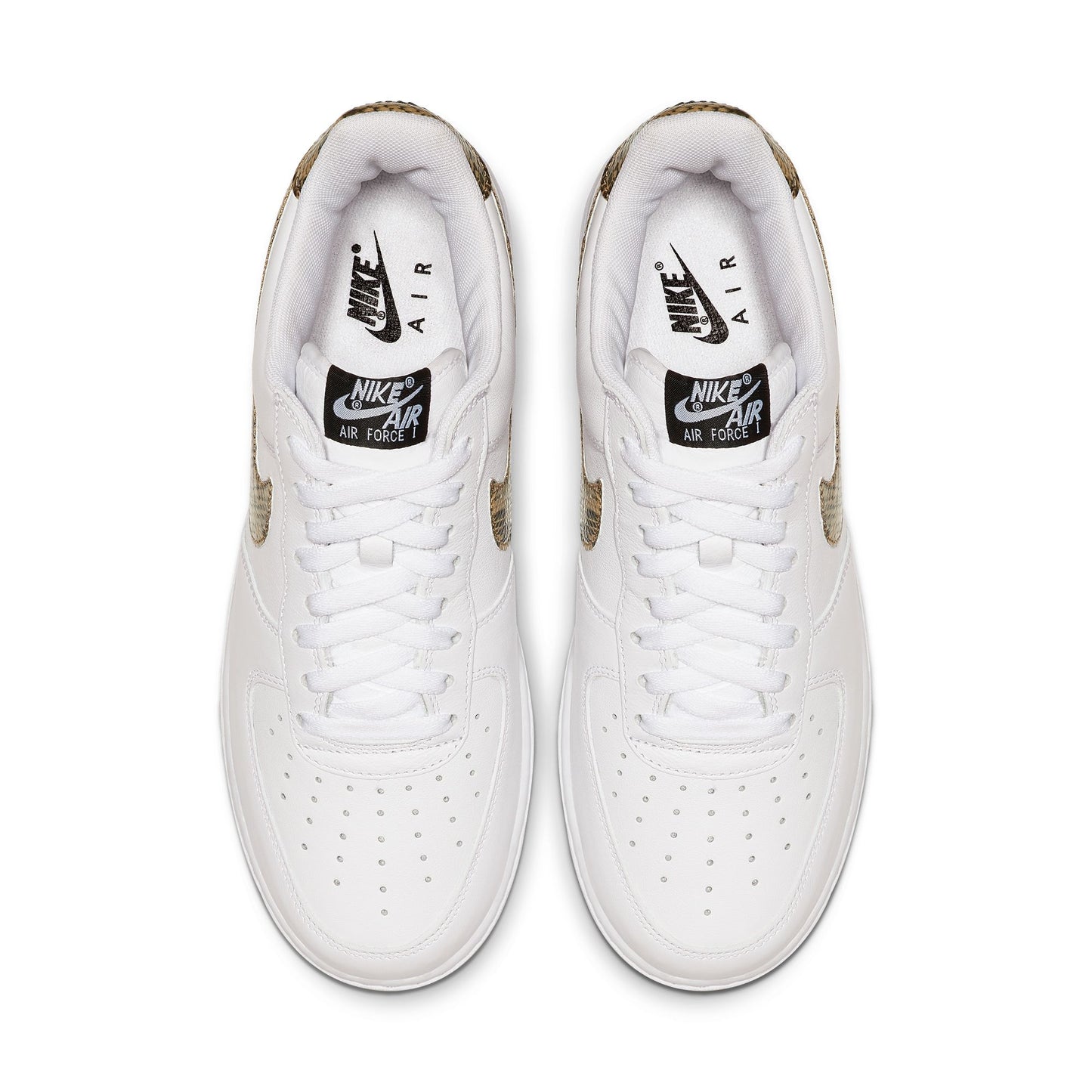 AIR FORCE 1 LOW RETRO PREMIUM - WHITE/ELEMENTAL GOLD/DARK HAZEL/BLACK