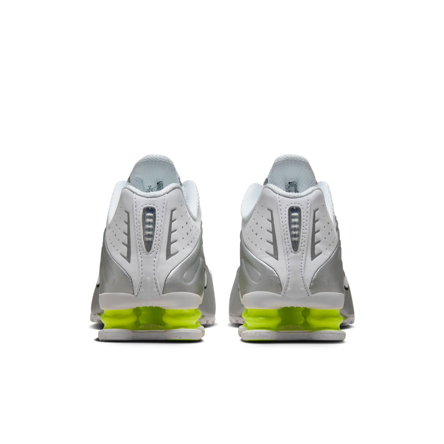 SHOX R4 - WHITE/WHITE/METALLIC SILVER/VOLT