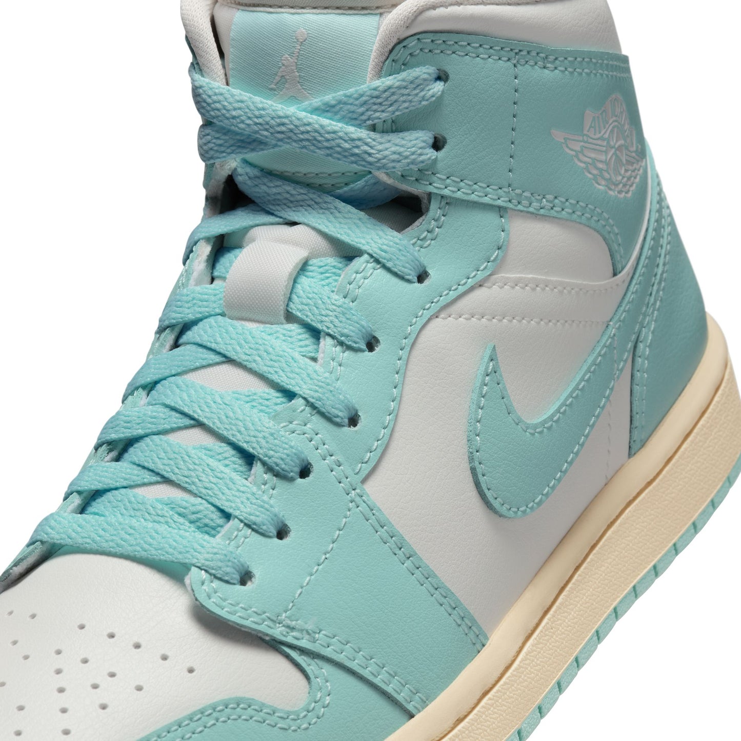 JORDAN 1 MID 'LIGHT DEW' - SAIL/LIGHT DEW/MUSLIN