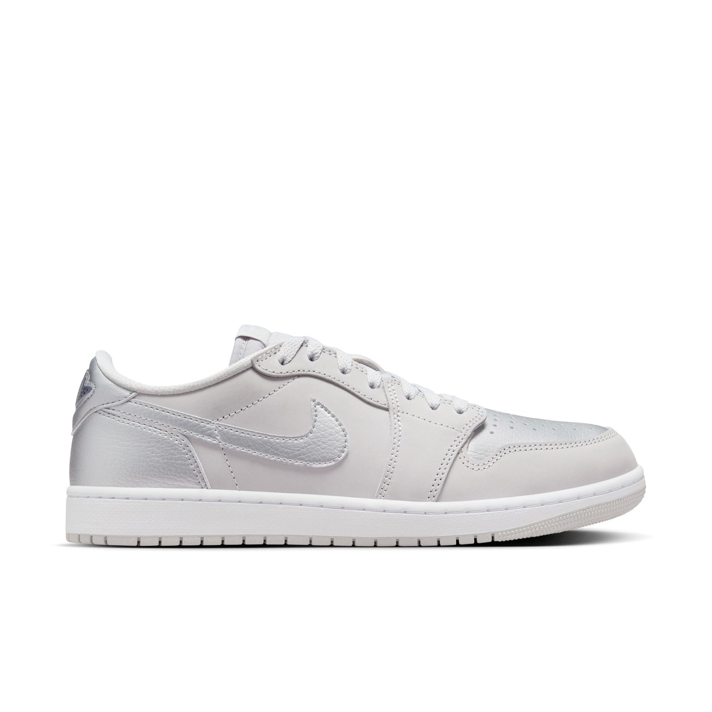 JORDAN 1 LOW OG 'SILVER' - NEUTRAL GREY/METALLIC SILVER/WHITE