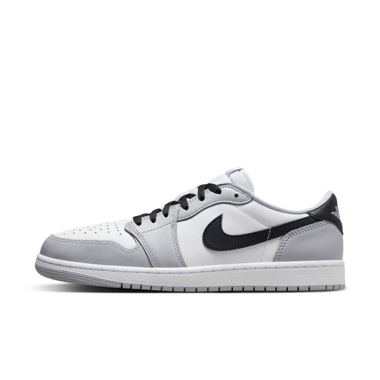 JORDAN 1 LOW OG 'WOLF GREY' - WHITE/BLACK/WOLF GREY