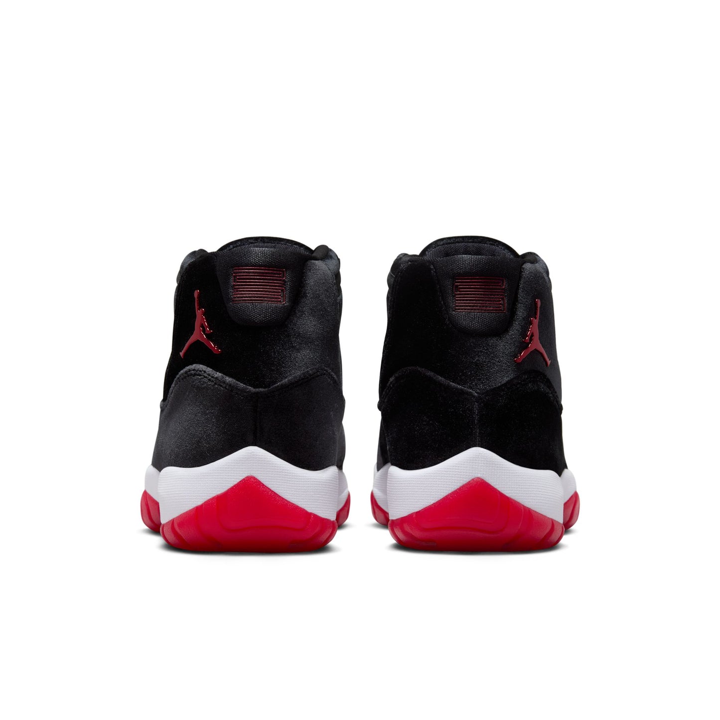 JORDAN 11 RETRO ‘BRED VELVET’ - BLACK/GYM RED/WHITE