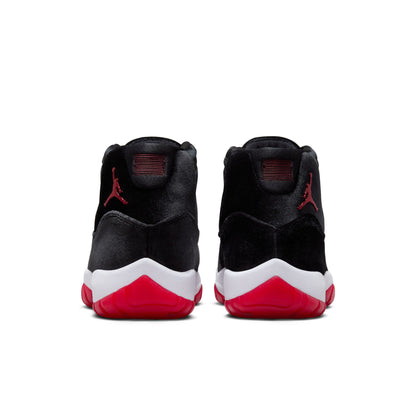 JORDAN 11 RETRO ‘BRED VELVET’ - BLACK/GYM RED/WHITE