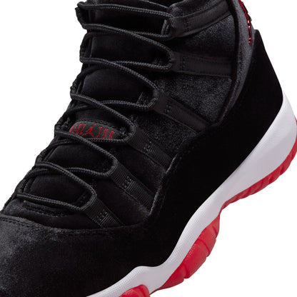 JORDAN 11 RETRO ‘BRED VELVET’ - BLACK/GYM RED/WHITE