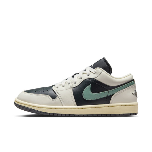 JORDAN 1 LOW - ANTHRACITE/JADE SMOKE/SAIL/LEGEND SAND