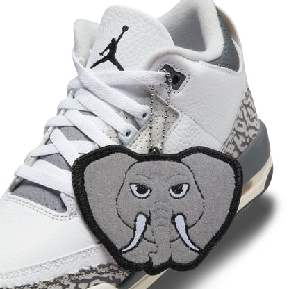 Jordan 3 Retro (GS) - 'Hide N' Sneak' - White/Black/Iron/Light Ash Grey