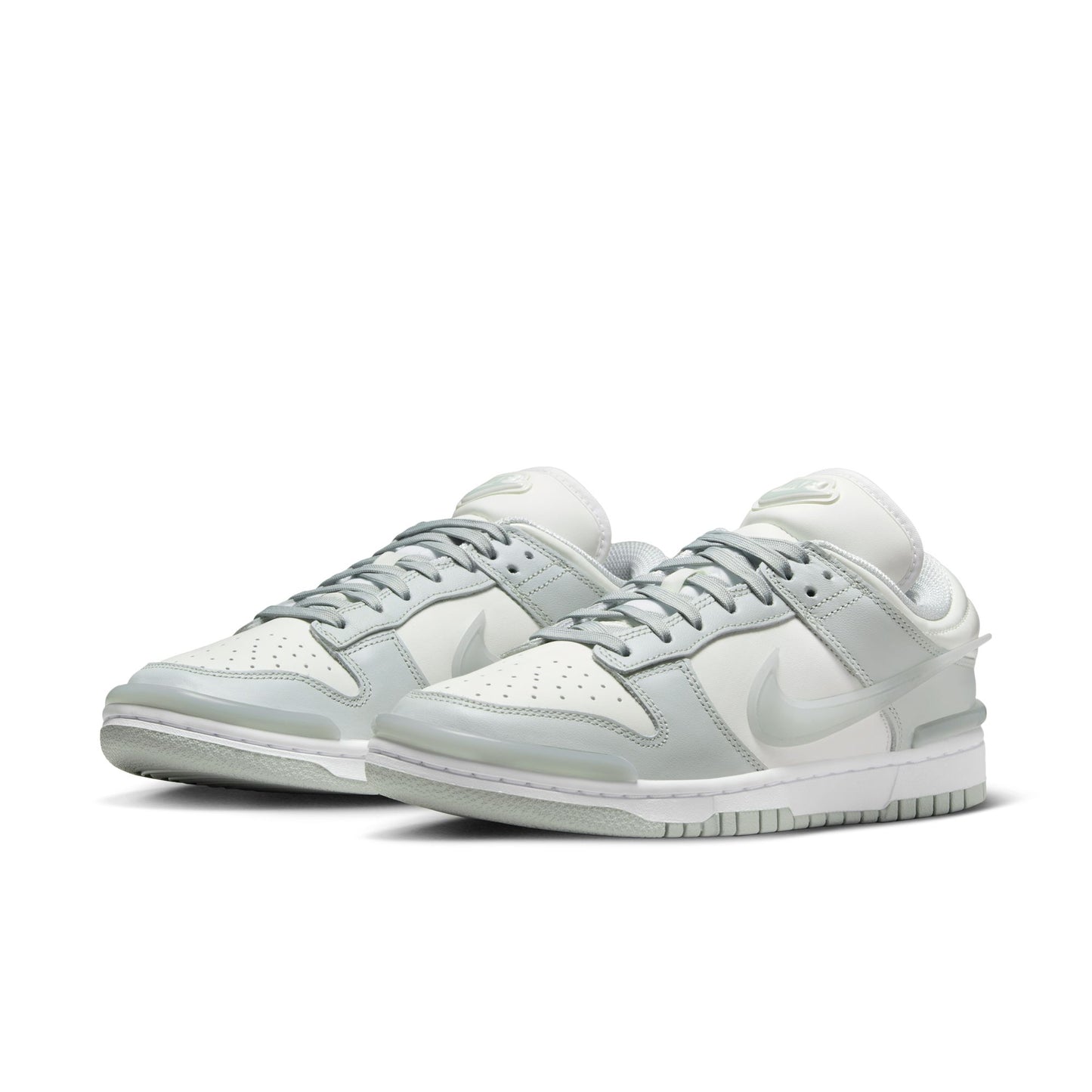 NIKE DUNK LOW TWIST - LIGHT SILVER/SAIL/WHITE