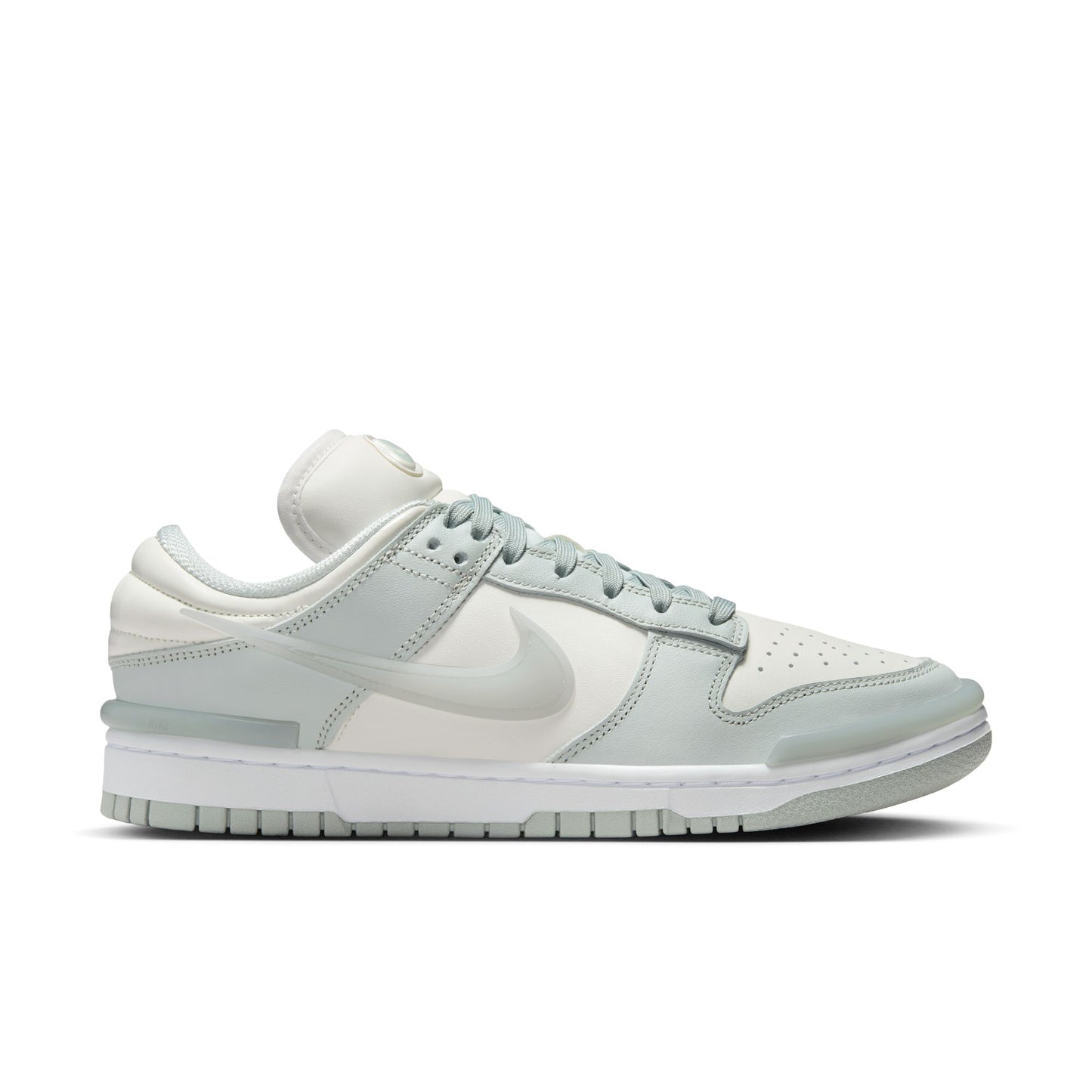 NIKE DUNK LOW TWIST - LIGHT SILVER/SAIL/WHITE