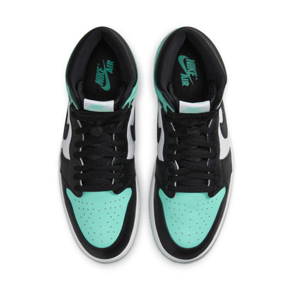 JORDAN 1 RETRO HIGH OG 'GREEN GLOW' - WHITE/BLACK/GREEN GLOW