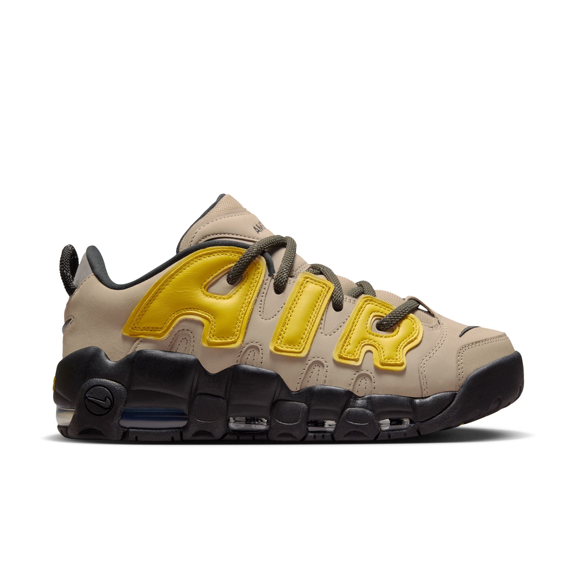 NIKE x AMBUSH® AIR MORE UPTEMPO LOW SP - LIMESTONE/VIVID SULFUR