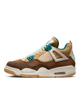 JORDAN 4 RETRO - CACAO WOW/GEODE TEAL/ALE BROWN/TWINE