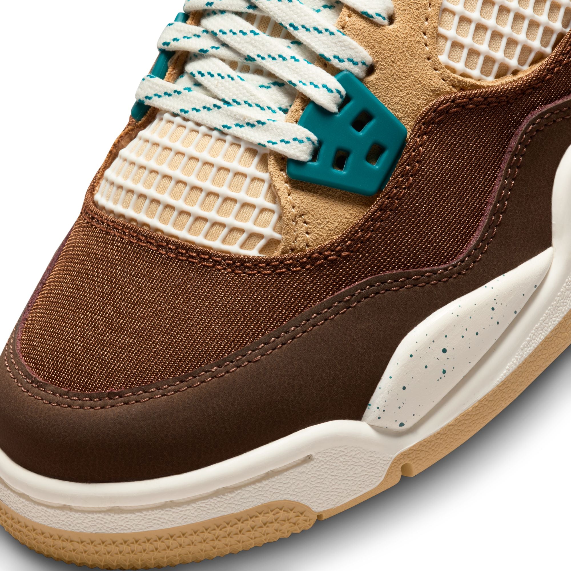 JORDAN 4 RETRO - CACAO WOW/GEODE TEAL/ALE BROWN/TWINE