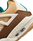 JORDAN 4 RETRO - CACAO WOW/GEODE TEAL/ALE BROWN/TWINE