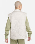 NSW ESSENTIAL VEST - LT OREWOOD BRN/SAIL