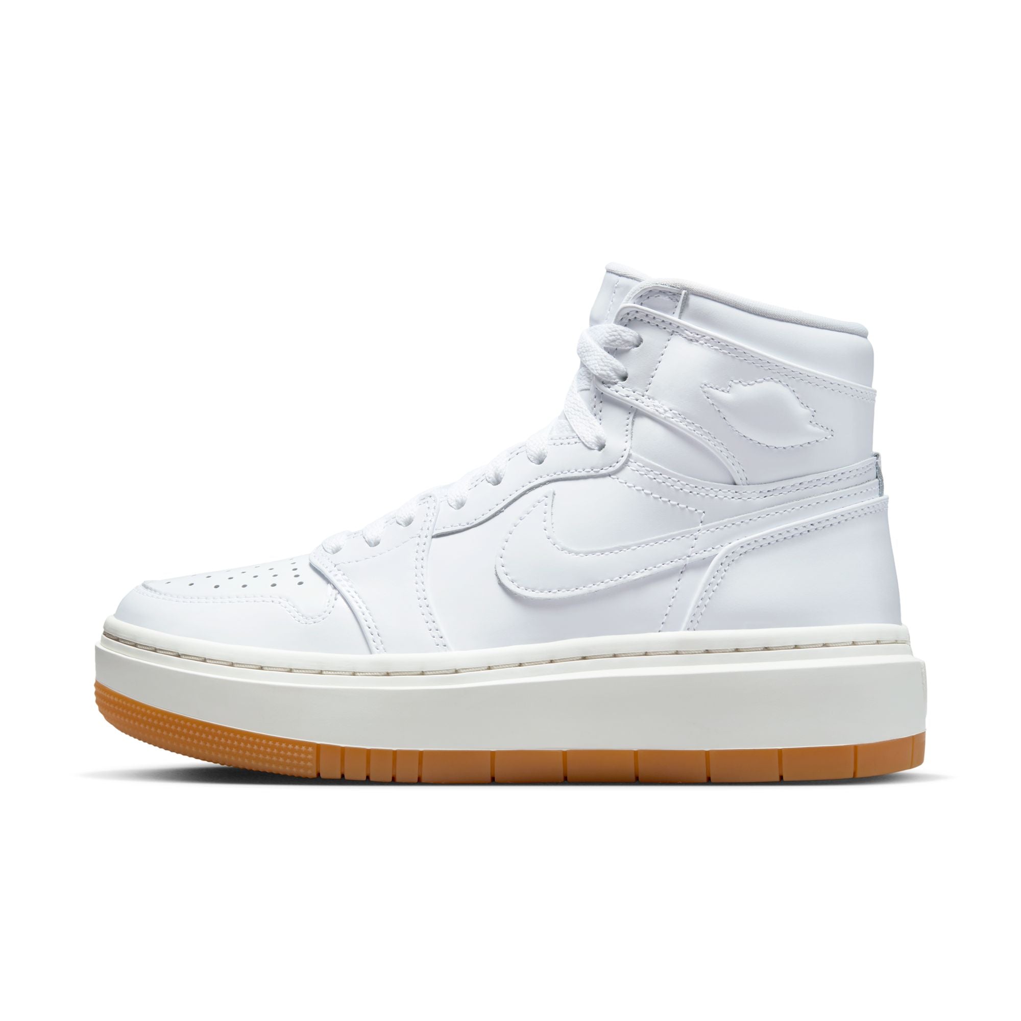 JORDAN 1 ELEVATE HIGH SE - WHITE/WHITE/SAIL/GUM LIGHT BROWN