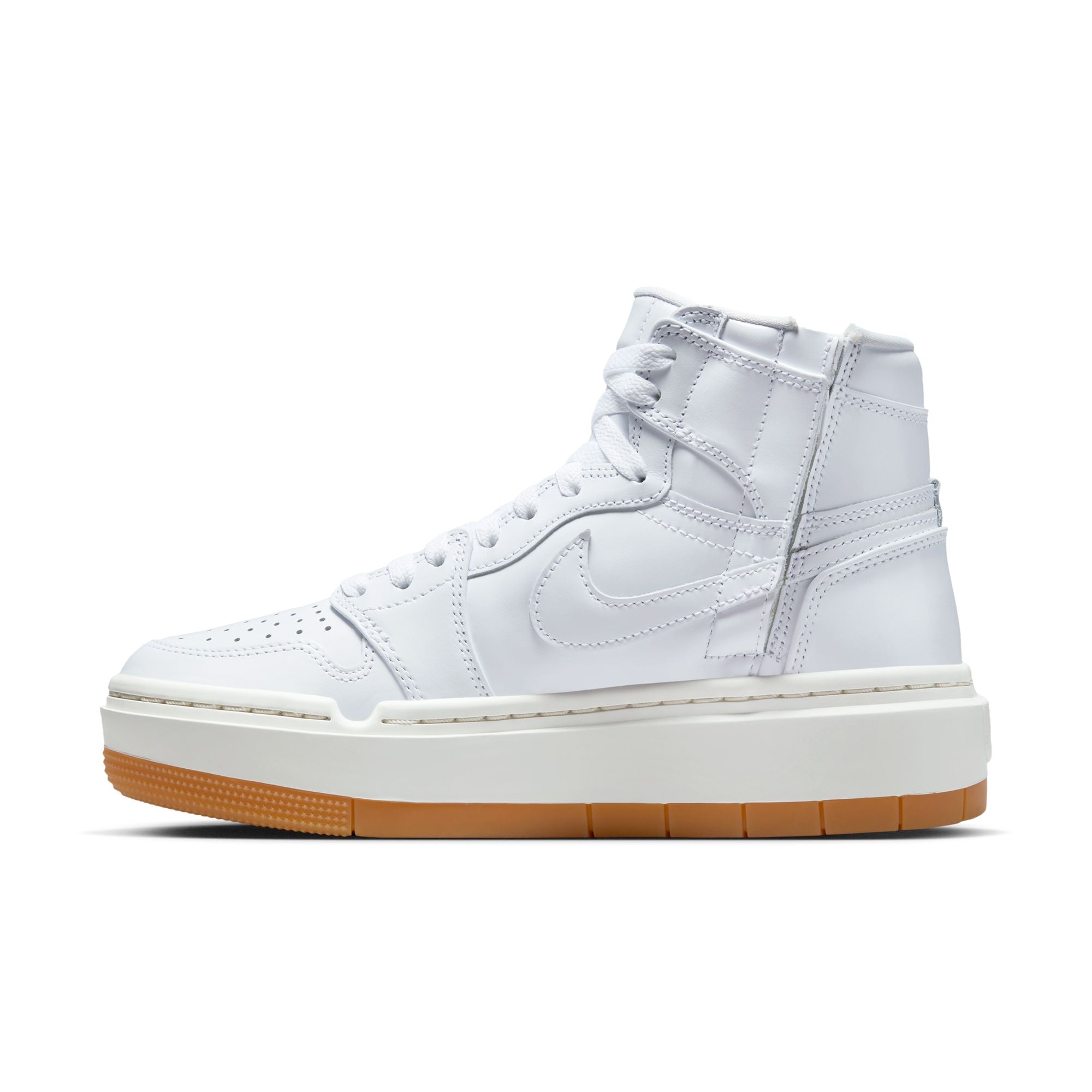 JORDAN 1 ELEVATE HIGH SE - WHITE/WHITE/SAIL/GUM LIGHT BROWN