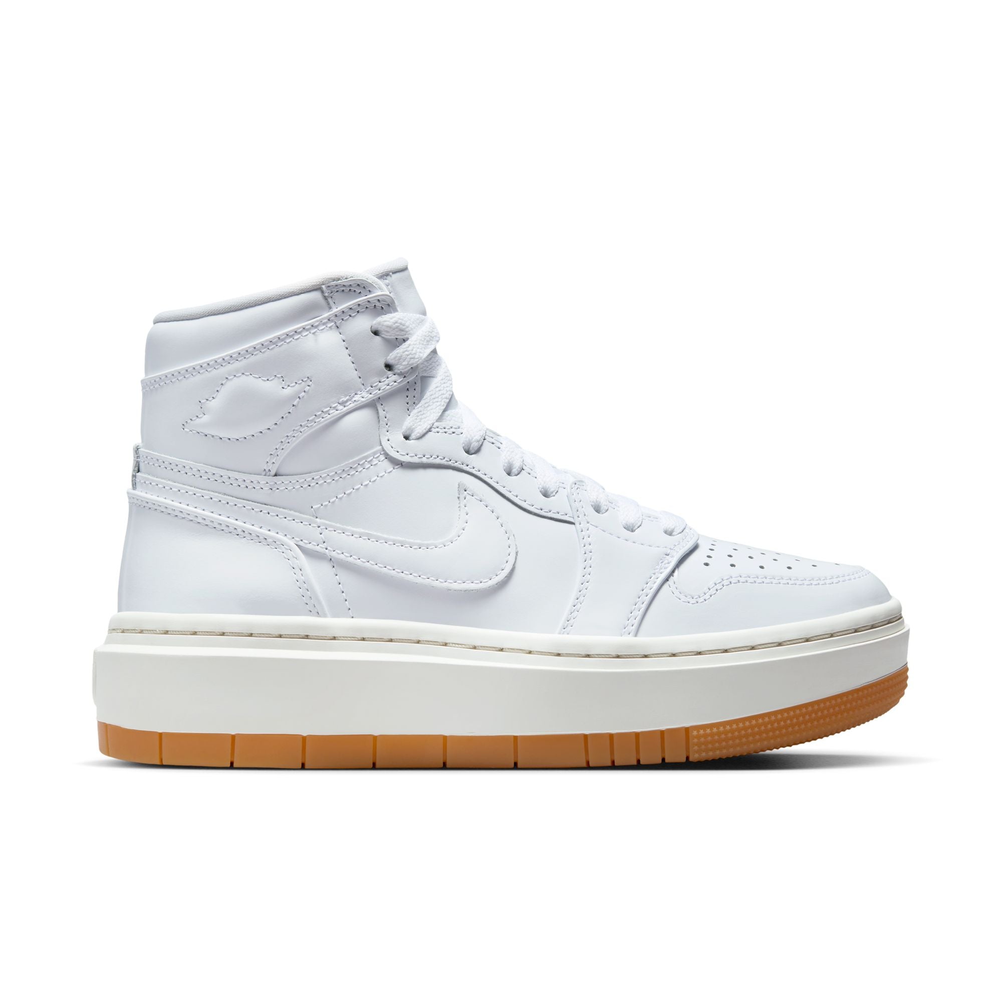 JORDAN 1 ELEVATE HIGH SE - WHITE/WHITE/SAIL/GUM LIGHT BROWN